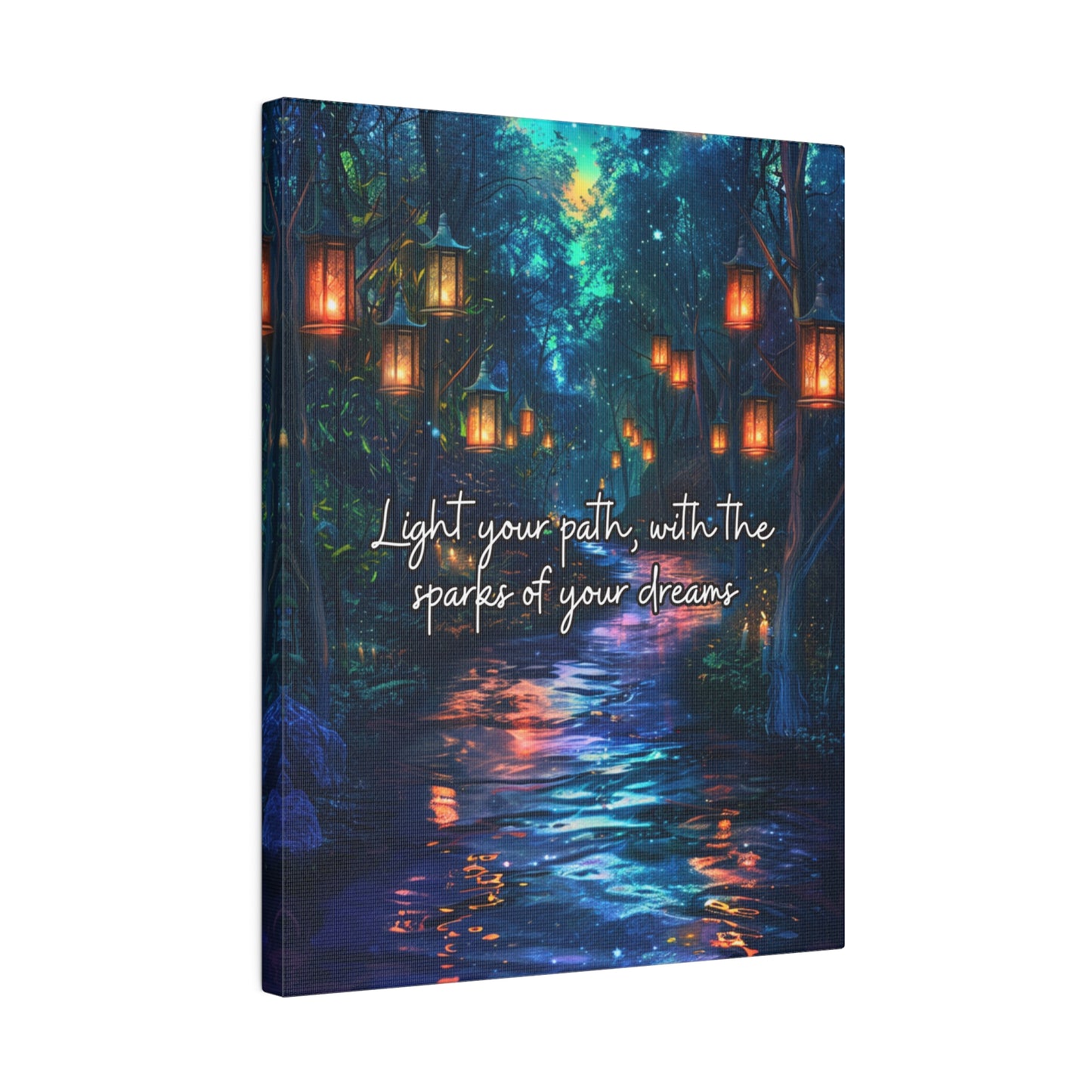 Dreamlit Journey- Matte Canvas - Active Ascend