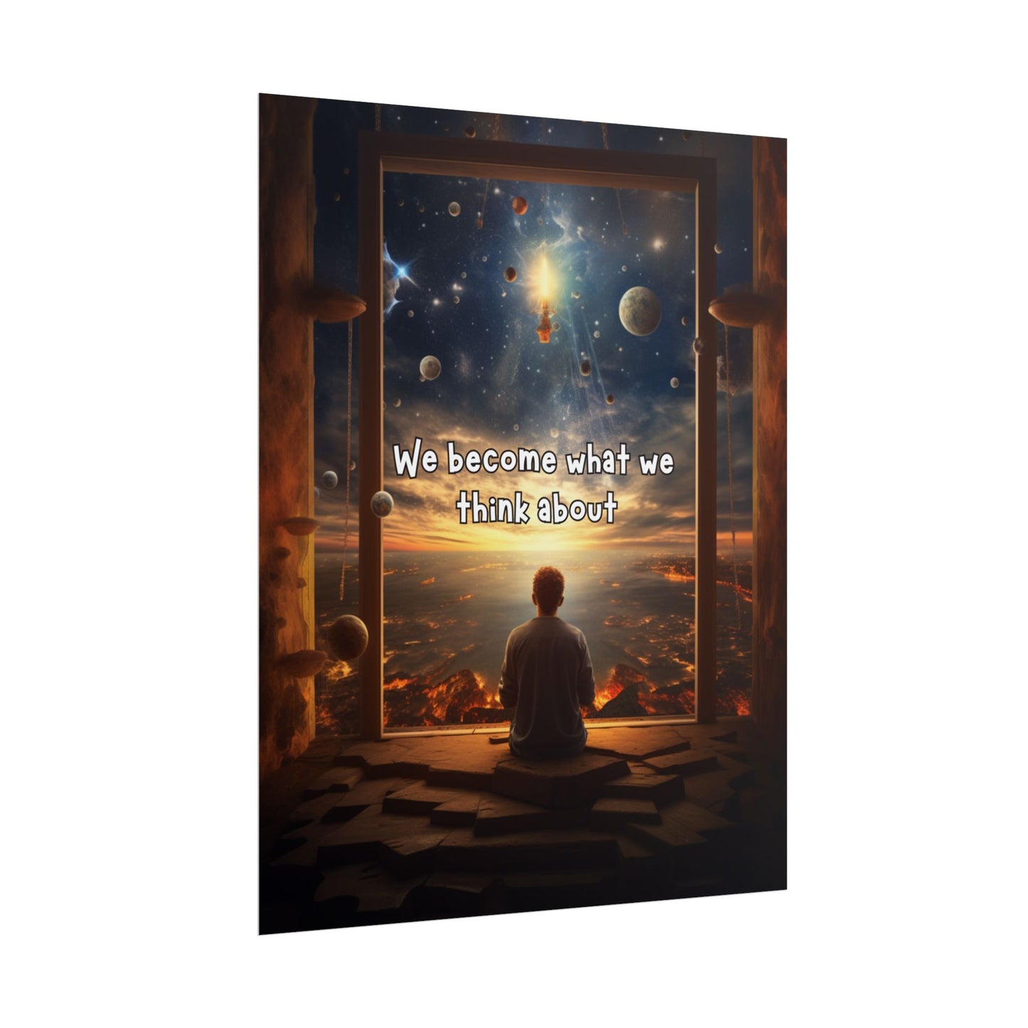 Mindful Manifestation- Fine Art Poster