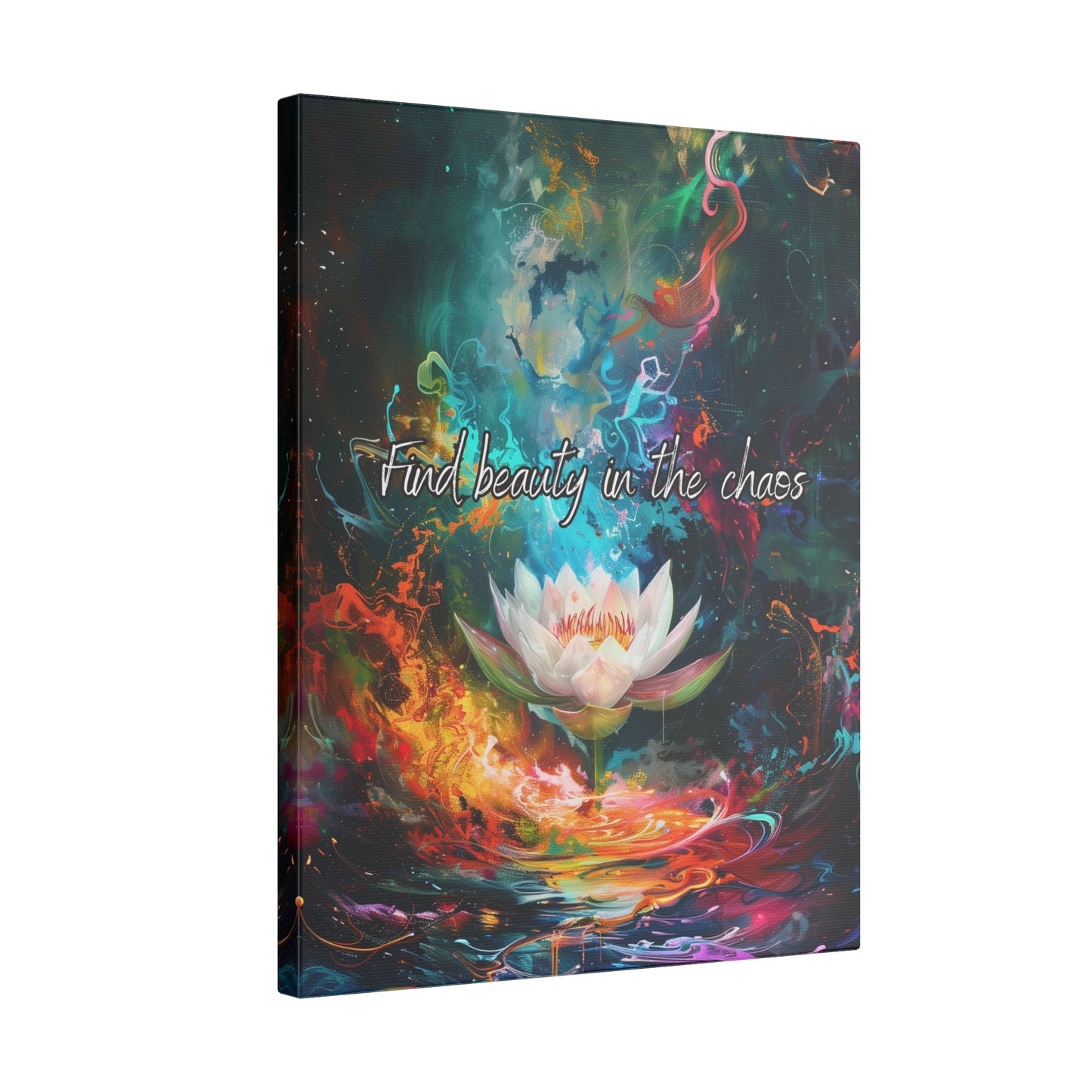 Chaos in Bloom- Matte Canvas - Active Ascend