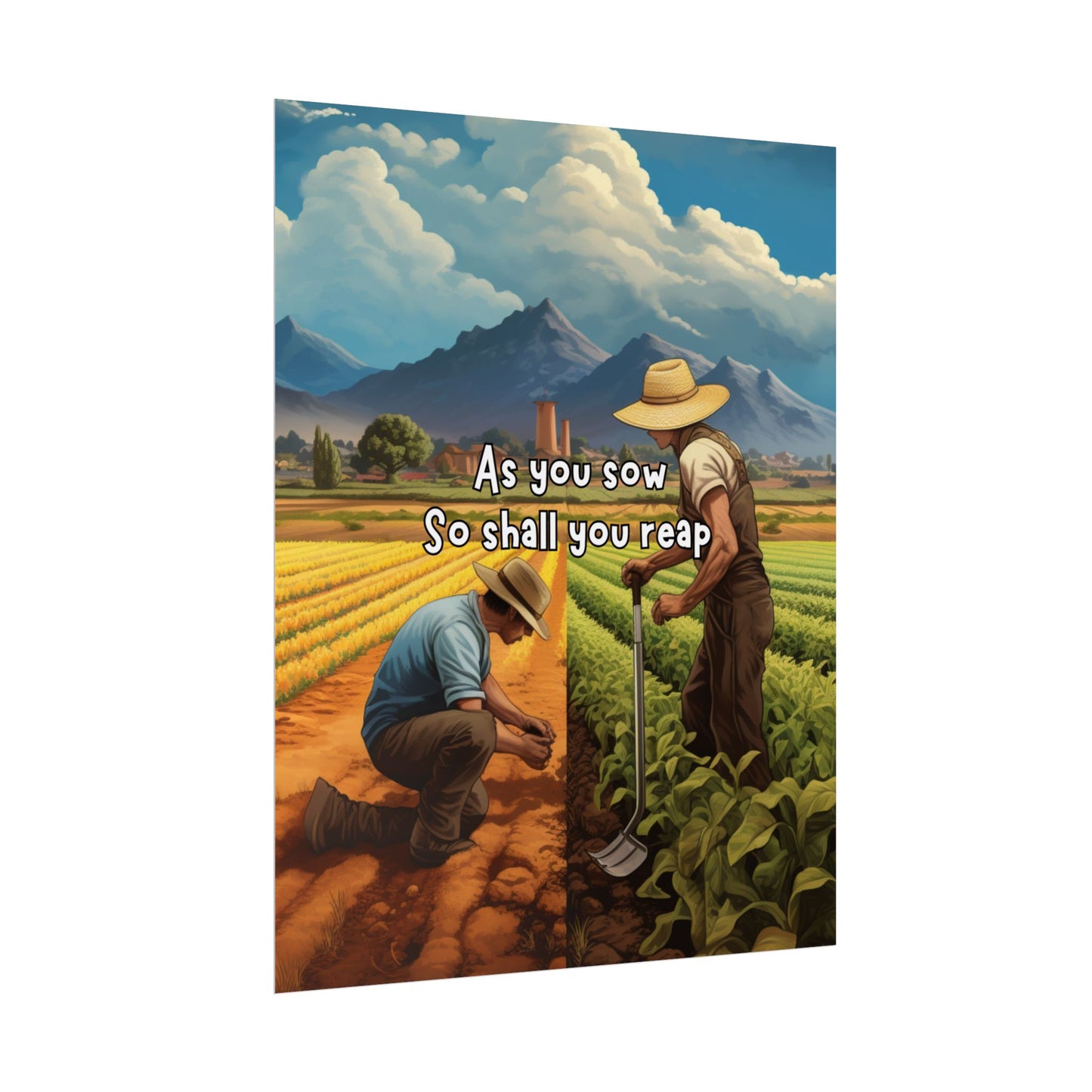 Harvest of Diligence- Fine Art Poster