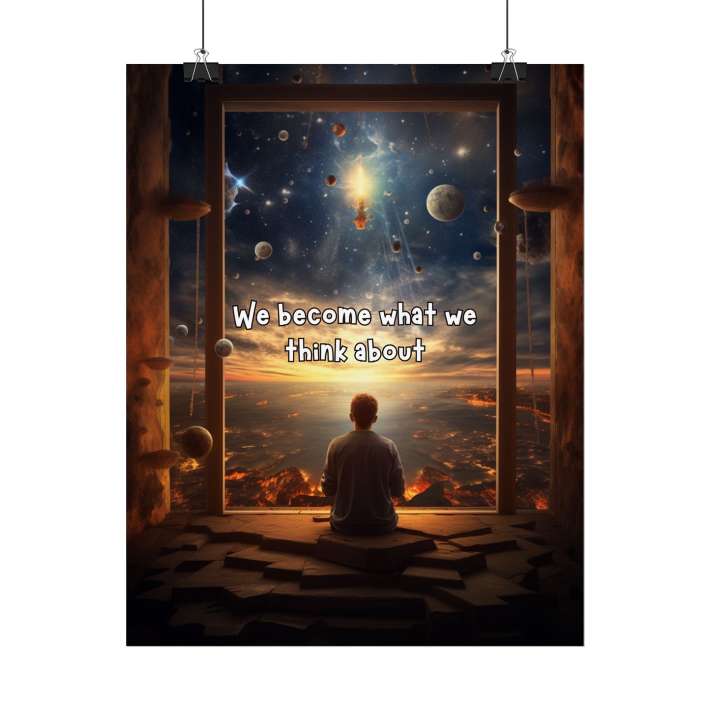 Mindful Manifestation- Fine Art Poster