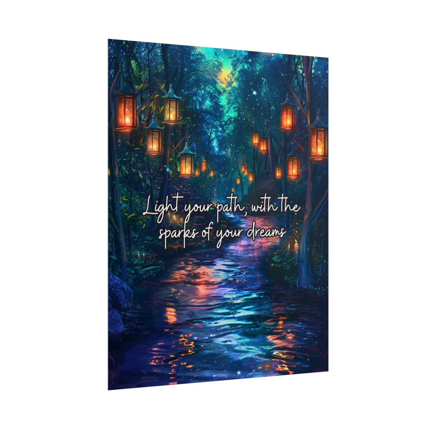 Dreamlit Journey- Fine Art Poster