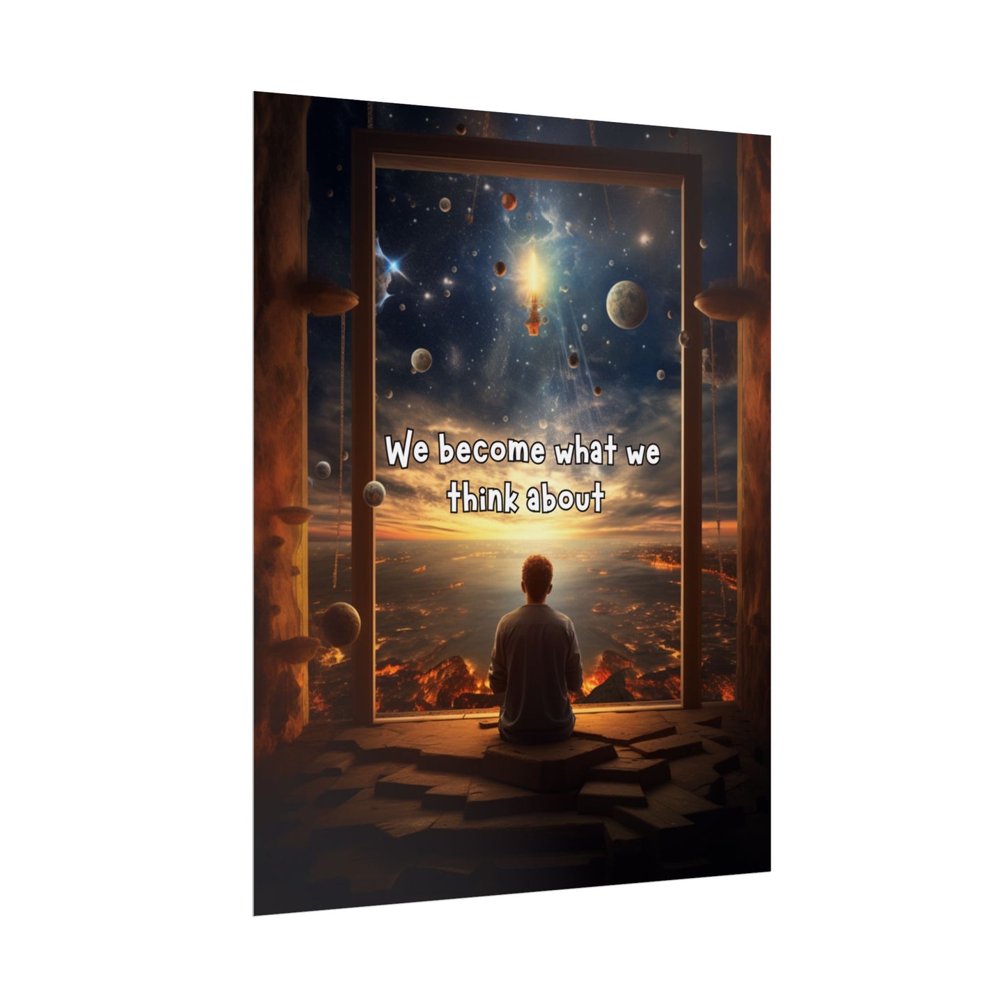 Mindful Manifestation- Fine Art Poster