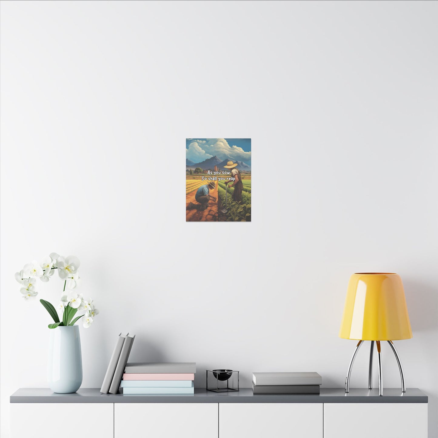 Harvest of Diligence- Matte Canvas - Active Ascend