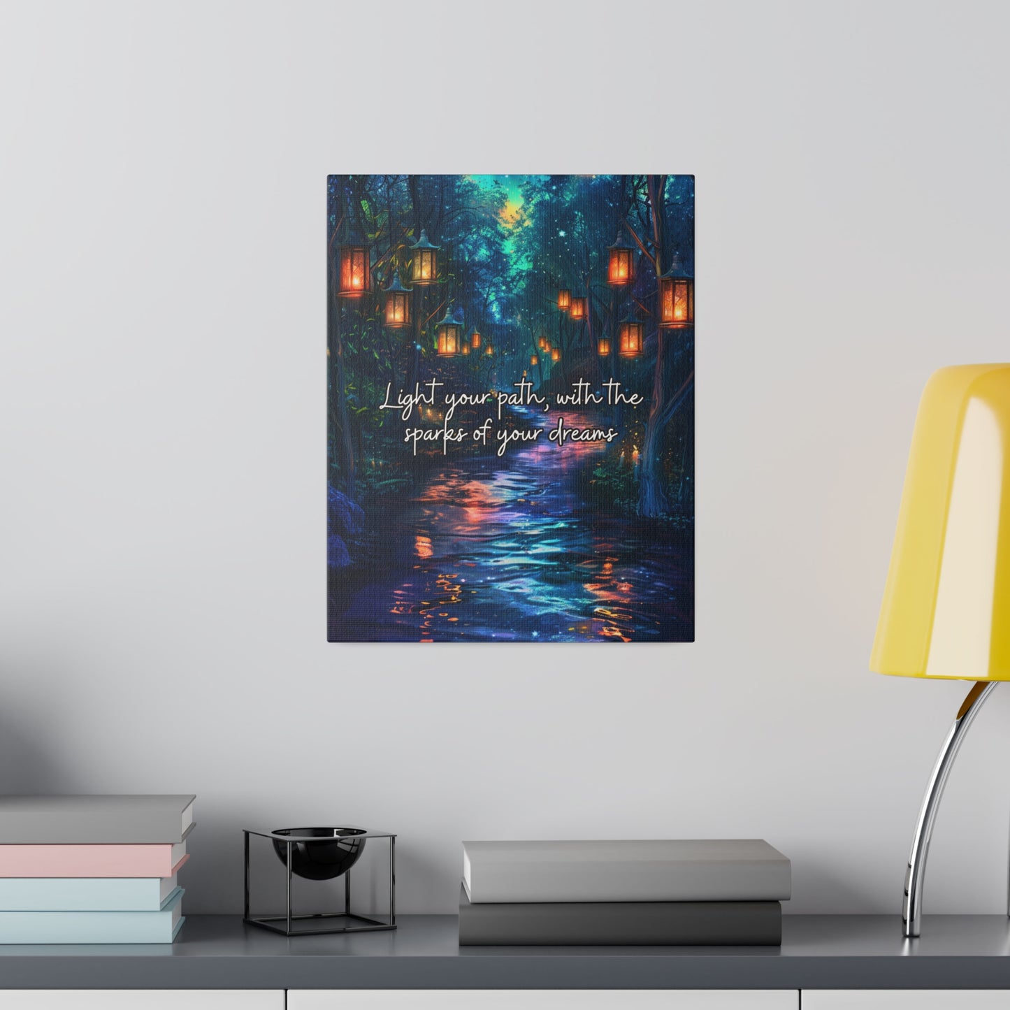 Dreamlit Journey- Matte Canvas - Active Ascend