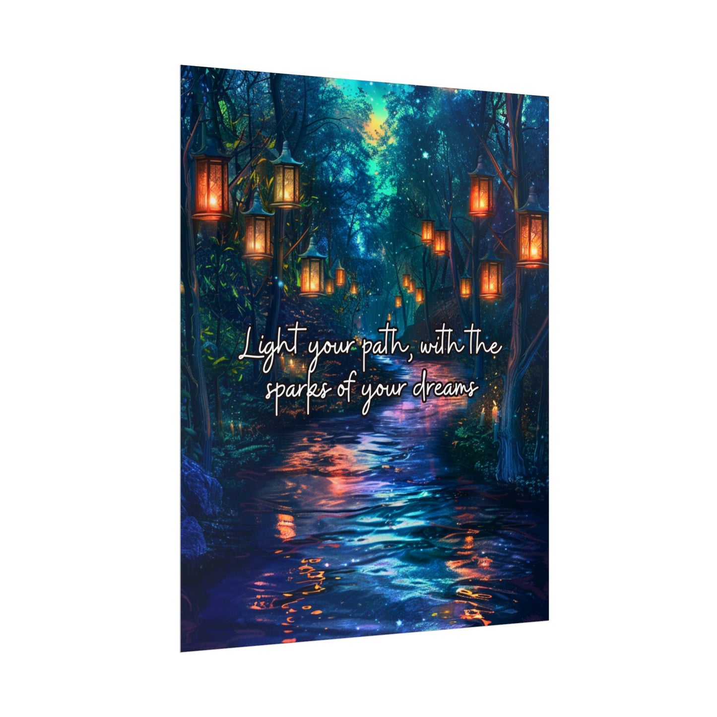 Dreamlit Journey- Fine Art Poster