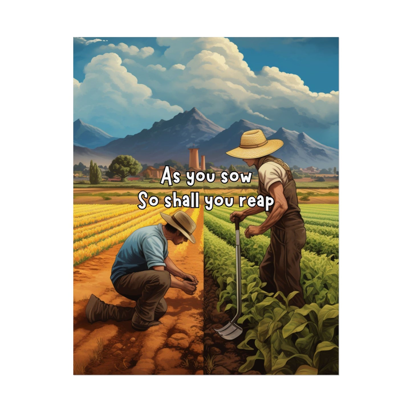 Harvest of Diligence- Fine Art Poster