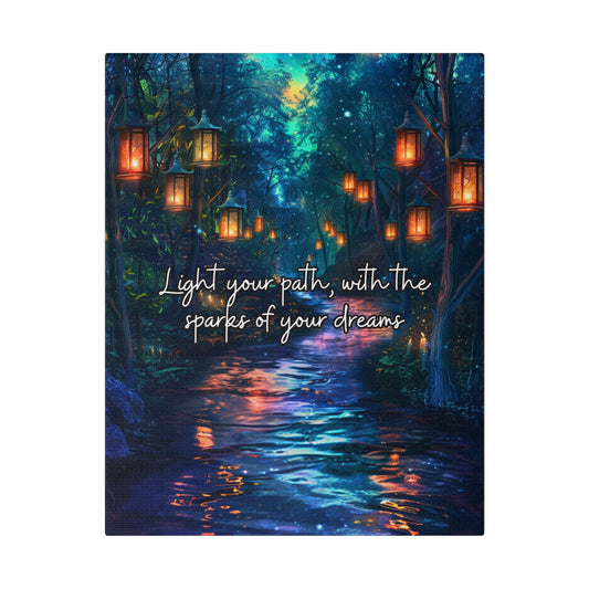 Dreamlit Journey- Matte Canvas - Active Ascend