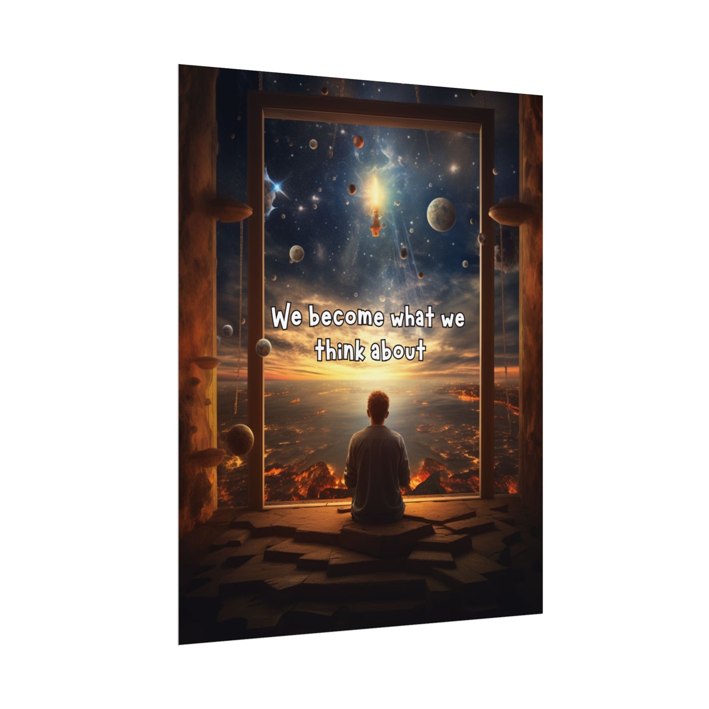 Mindful Manifestation- Fine Art Poster