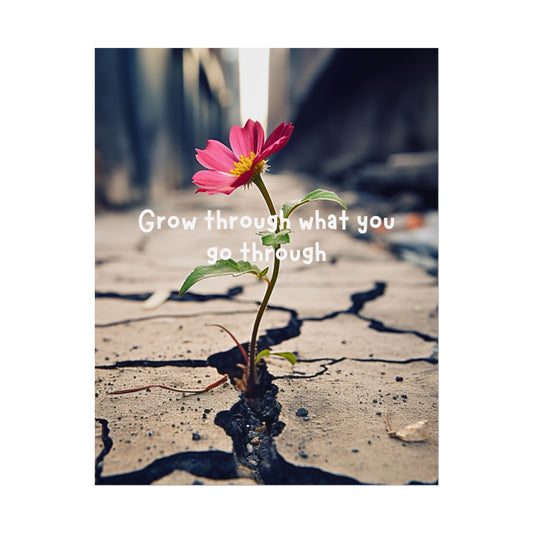 Resilience in Bloom- Fine Art Poster