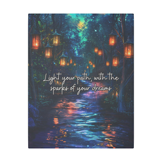 Dreamlit Journey- Matte Canvas - Active Ascend