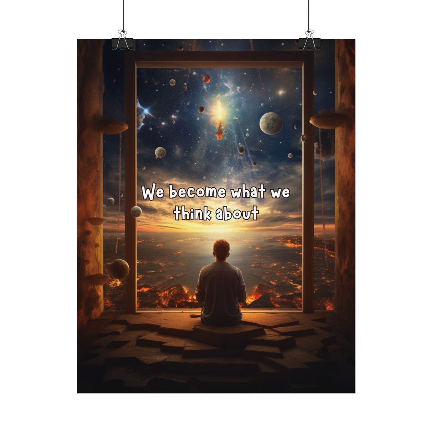 Mindful Manifestation- Fine Art Poster