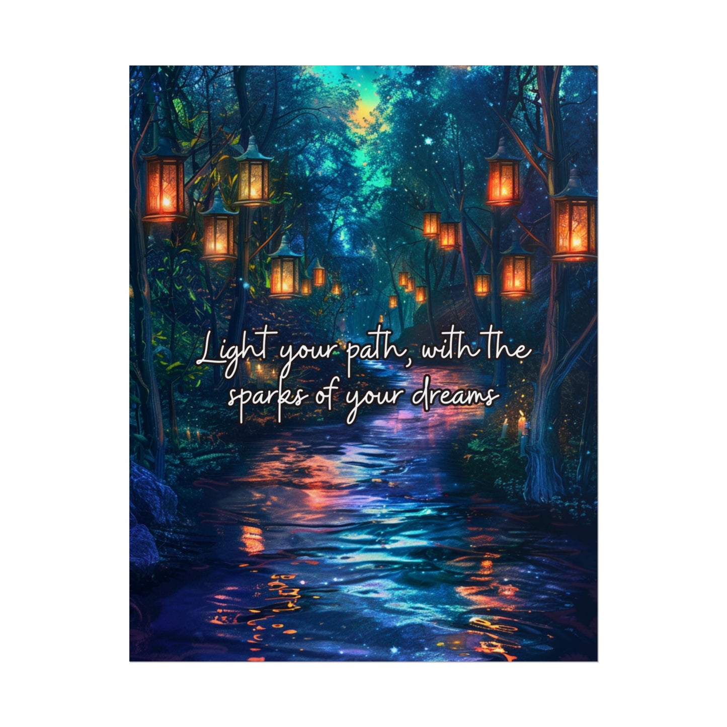 Dreamlit Journey- Fine Art Poster